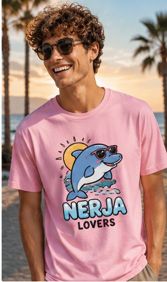 Rosa Delfin T-shirt