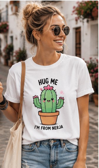 Hug Me Kaktus T-shirt