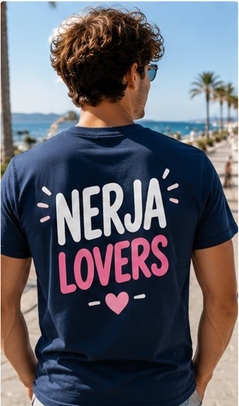Nerja Lovers Navy T-shirt
