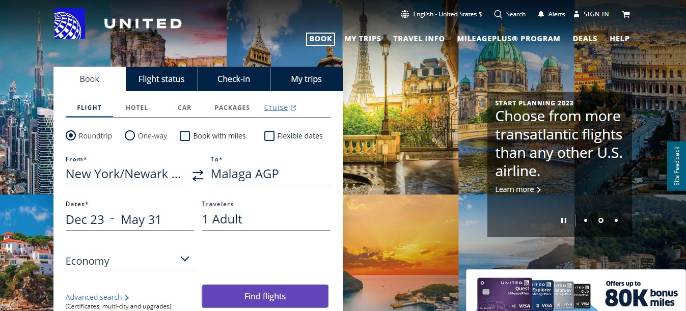 NERJA and NEW YORK will be connected with 3 FLIGHTS a WEEK from Málaga ...