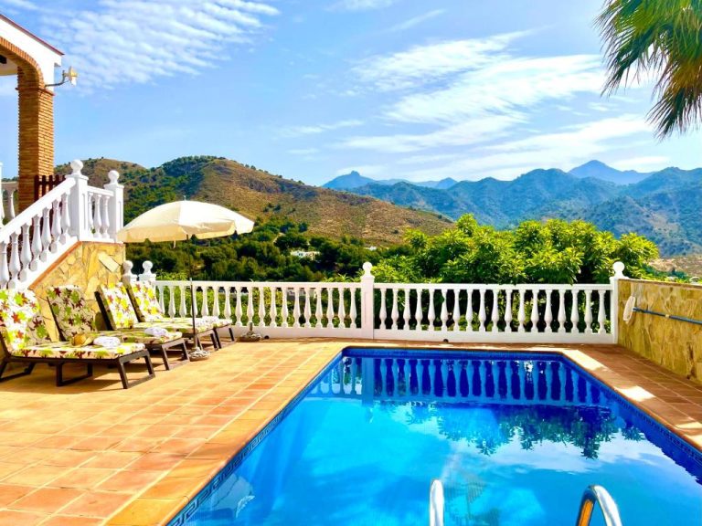 💖 Espectacular villa con piscina privada y barbacoa en Frigiliana ⭐⭐⭐